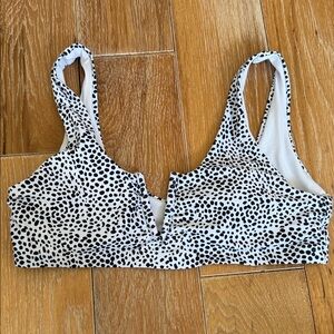SHEIN Black and White Spotted One Piece